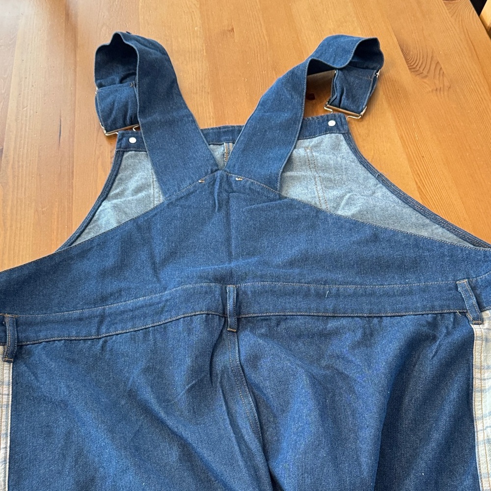 Nwt! Oddi Women's Patchwork Denim Overalls Plus S… - image 8